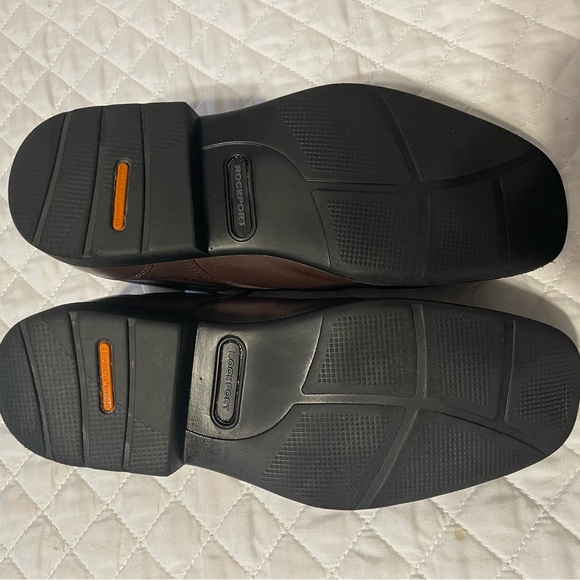 Mens Rockport Lace-up Shoes Sz 10.5 with Adiprene by Adidas sole - Picture 3 of 6